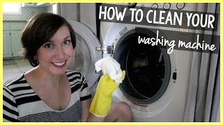 HOW TO CLEAN A FRONT LOADING WASHING MACHINE [upl. by Debo]