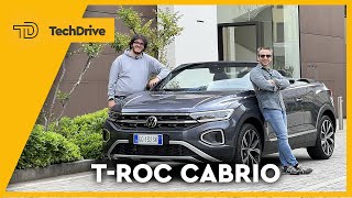 VOLKSWAGEN TROC CABRIO 2022 Test Drive Pro e Contro [upl. by Ax59]