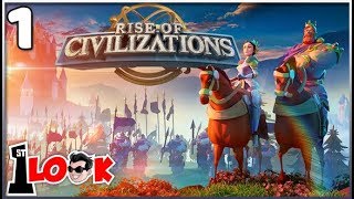 Rise of Civilizations  Build explore and CONQUER  BEST Strategy game by Lilith Games part 1 [upl. by Harmonie]