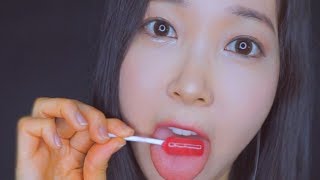 ASMR Lollipop Licking Eating Crinkle🍭 [upl. by Hubbard871]