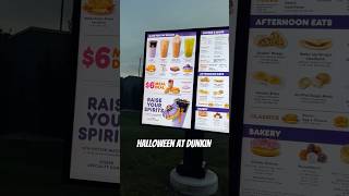 Dunkin dunkindonuts donuts macchiato halloween foodie food foodreview mukbang [upl. by Leffen]