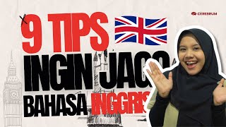 Ingin Jago Bahasa Inggris Coba 9 Tips Mudah Ini [upl. by Aicina]