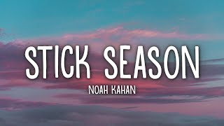 Noah Kahan  Stick Season Lyrics [upl. by Antonia450]