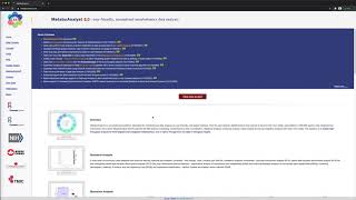 Metaboanalyst 50 tutorial Metabolomics NMRMS [upl. by Ruffina486]