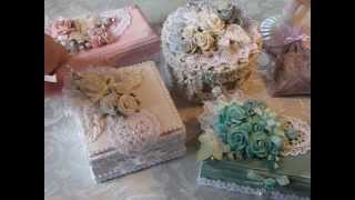 Shabby Chic Altered Box Project Share 1 [upl. by Hallvard]