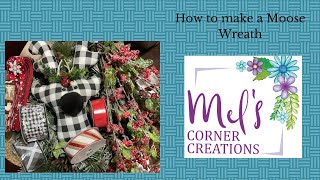 How to make a Moose Wreath [upl. by Sirron880]