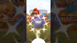 ✨Costume SHINY Caught From a RAID✨ Pokemon GO pokemongo shorts shinypokemon [upl. by Birgitta]