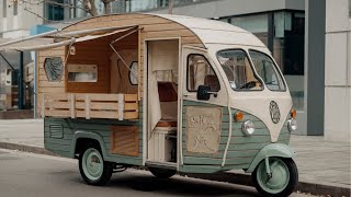 Buffalino Camper Tricycle The Ultimate Minimalist Camper on 3 Wheels [upl. by Suivatna]