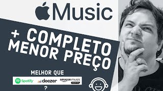 Apple Music  Review completo  Vale a pena Melhor que Spotify [upl. by Ellehc]