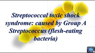 Streptococcal toxic shock syndrome caused by Group A Streptococcus flesheating bacteria [upl. by Ailimac]