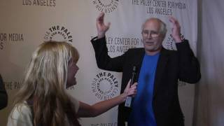 Chevy Chase interview for Community at the Paleyfest TV Festival 2010 [upl. by Durand521]