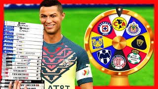 RESIMULE LA CARRERA DE CR7 pero EN LA LIGA MX [upl. by Prima]