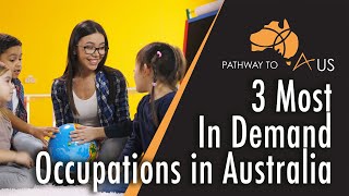 3 of the Most In Demand Occupations in Australia and Courses you can study [upl. by Dillon376]