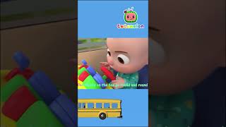 Hop On Wheels on the Bus Fun 🚌🎶 Cocomelon NurseryShorts popularsong [upl. by Eloccin]