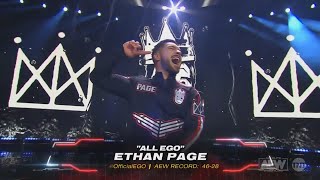 Ethan Page Entrance  AEW Collision December 09 2023 [upl. by Holder]