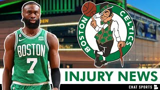 Celtics Got GOOD amp BAD News On Jaylen Browns Injury Update  Celtics News [upl. by Westfahl]