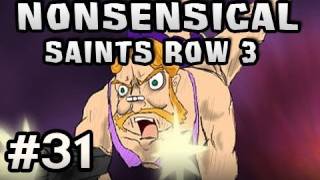 Nonsensical Saints Row The Third wSp00n Ep31  Genki Mad [upl. by Crispas]