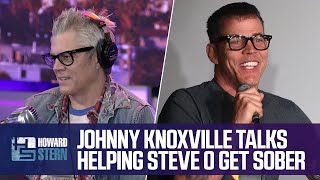 Johnny Knoxville Is Proud of SteveO’s Sobriety [upl. by Leonerd]