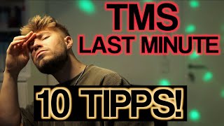 TMS – Last Minute Die 10 WICHTIGSTEN Tipps  SO wird der Testtag ein Erfolg Medizinertest [upl. by Shuman]