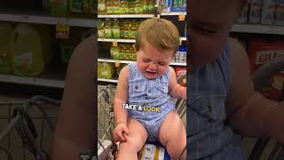 Baby Fake Cries After Dad Tells Her “No” 😂 ❤️ [upl. by Eggleston]