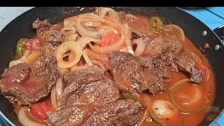 Bistec de res Receta original Nicaragüense [upl. by Damha137]