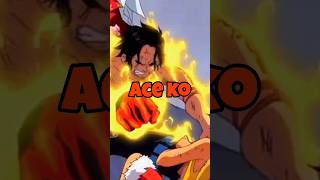 COULD ACE HAVE SURVIVED MARINEFORD   ONE PIECE onepiece luffy ace portgasdace akainu anime [upl. by Teerell]