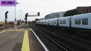 Fast Train Passing Through Eastleigh [upl. by Iliak997]