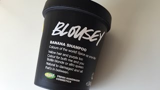 Lush Blousey Banana Shampoo [upl. by Evilc413]