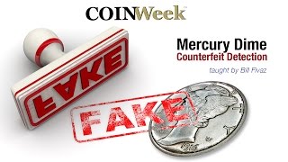 CoinWeek Mercury Dimes Counterfeit Detection VIDEO 957 [upl. by Mcgray947]