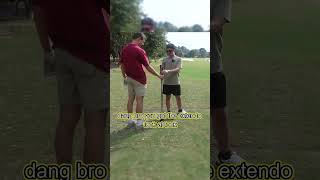 Think its too tall golfitfunnymoments golftour golfswing golffails golftournament golflaughs [upl. by Kimmie]