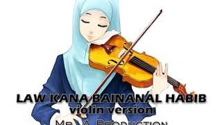 quotLAW KANA BAINANAL HABIBquot violin version quot [upl. by Esinaj182]