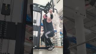 Working Rear Deltoids on Hammer strength machine 2 [upl. by Stu759]