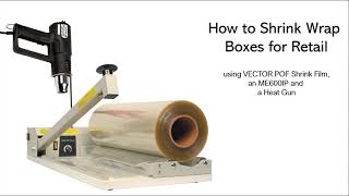 How to Shrink Wrap a Box with IBar Sealer [upl. by Haelak]