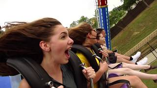 Six Flags Great Adventure Wonder Woman Lasso of Truth POV Video [upl. by Russ]