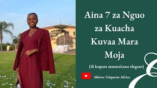 Aina Saba za Nguo za Kuacha Kuvaa Ili Kupata Muonekano Elegant [upl. by Stefanie]