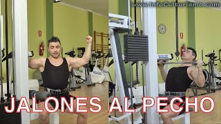 JALONES AL PECHO con agarre neutro  TUTORIAL [upl. by Eannaj]