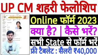 UP CM Urban Fellowship Online Form 2023 Kya Hai UP CM Urban Fellowship Online Form 2023 Kaise Bhare [upl. by Heim148]