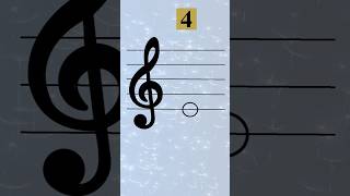 Master Treble Clef 10 4Second Sightreading Challenge shorts trebleclef quiz musicquiz [upl. by Joby]