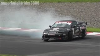 D1GP2012 Rd3 オートポリス 単走ファイナル 180SX 唄和也選手 2012722 [upl. by Tina]