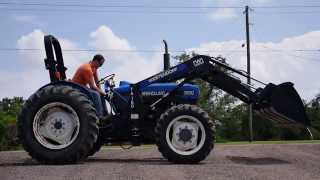 Demo of used Ford New Holland 3930 Tractor with Loader [upl. by Felike]