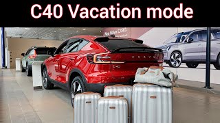 Volvo C40 Luggage Capacity Test 😎 [upl. by Heng]