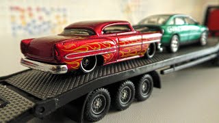 Transportation Vehicles Carrying Various Tiny Toy Cars to a Different Location [upl. by Cresa]