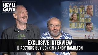 Directors Guy Jenkin and Andy Hamilton Interview  What We Did On Our Holiday [upl. by Matheny]