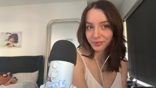 hand sounds  rambling ASMR soft spoken [upl. by Hteazile]