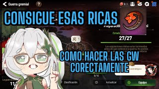 Haz que TU y tu GREMIO sean GOD en GUILD WAR GW  Consejos para Guild War Epic Seven E7 20242025 [upl. by Nnaillij]