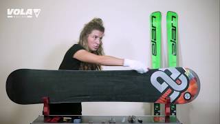 VOLA  Zelf je skis of snowboard slijpen [upl. by Ecnarf]