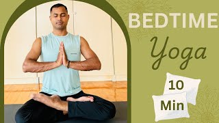 Bedtime Yoga For Deep Sleep Release Muscles Calm Mind Relaxation [upl. by Adaner]