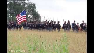 The Battle of Gettysburg 150th  The Last March of the Iron Brigade [upl. by Eetnwahs]