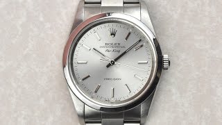 Rolex Oyster Perpetual AirKing ref 14000M [upl. by Hcab]