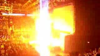 WWE Chris Jerichos Pyro From Smackdown In The UK [upl. by Hamitaf]